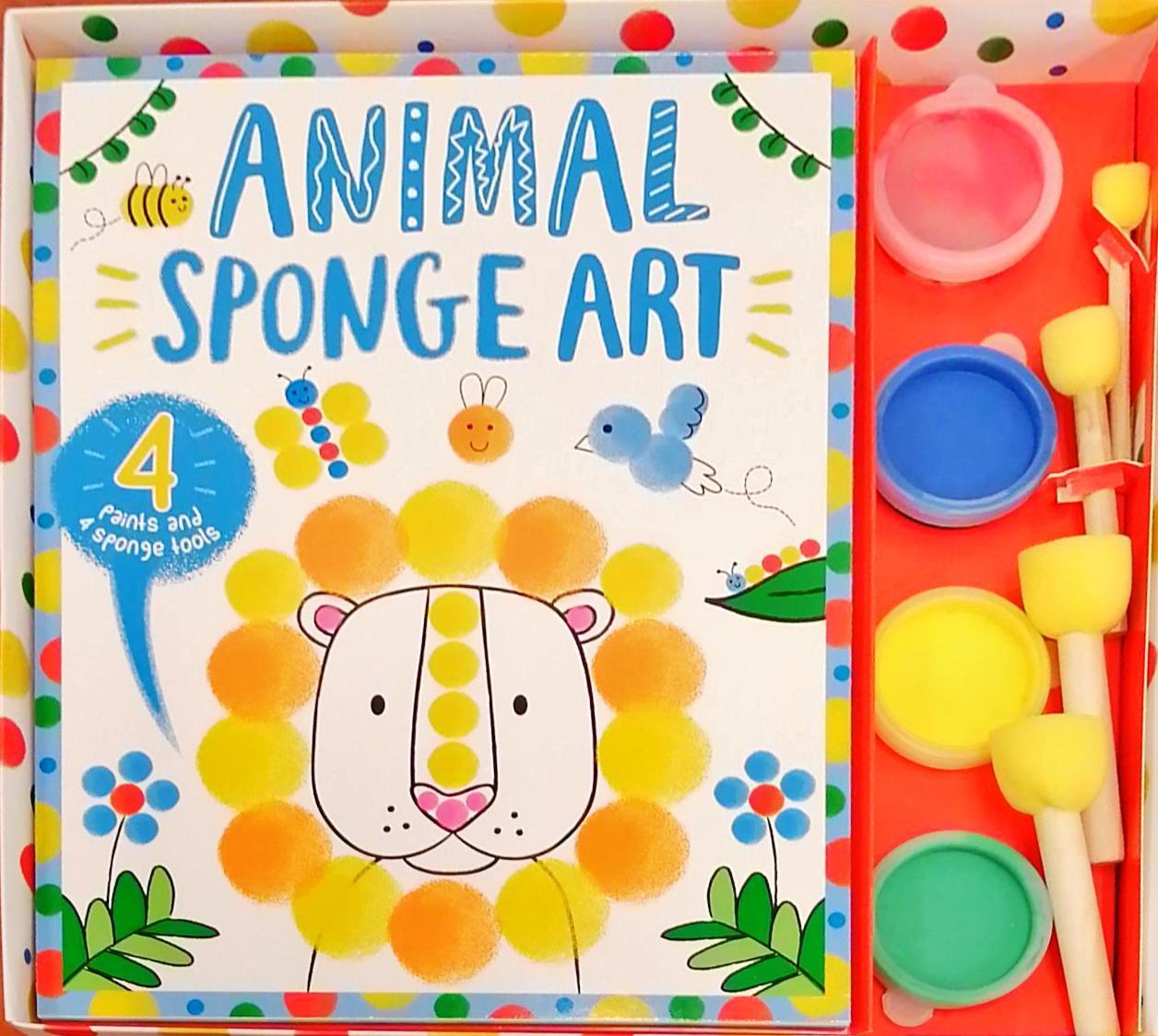 Animal Sponge Art