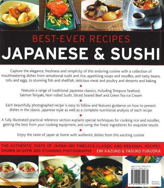 Best Ever Recipes Japanese & Sushi*