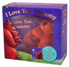 Book And Plush: I Love You Mummy