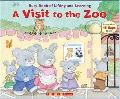 Busy Book Of Lifting And Learning: A Visit To The Zoo