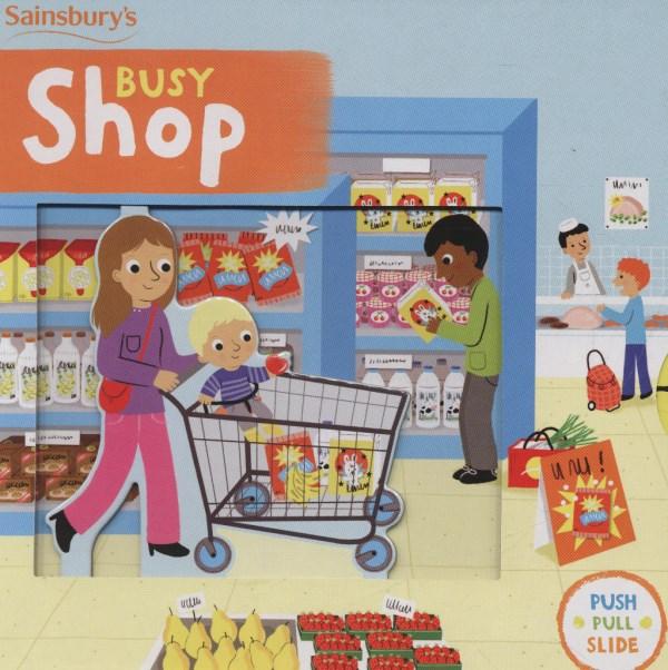 Busy Shop - Push, Pull and Slide the Scenes to Bring the Shop to Life!