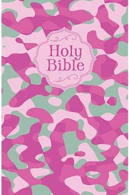 Camouflage Bible Pink, NKJV