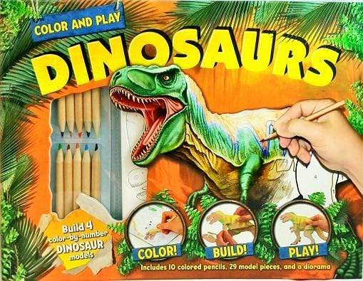Color And Play: Dinosaurs (HB)