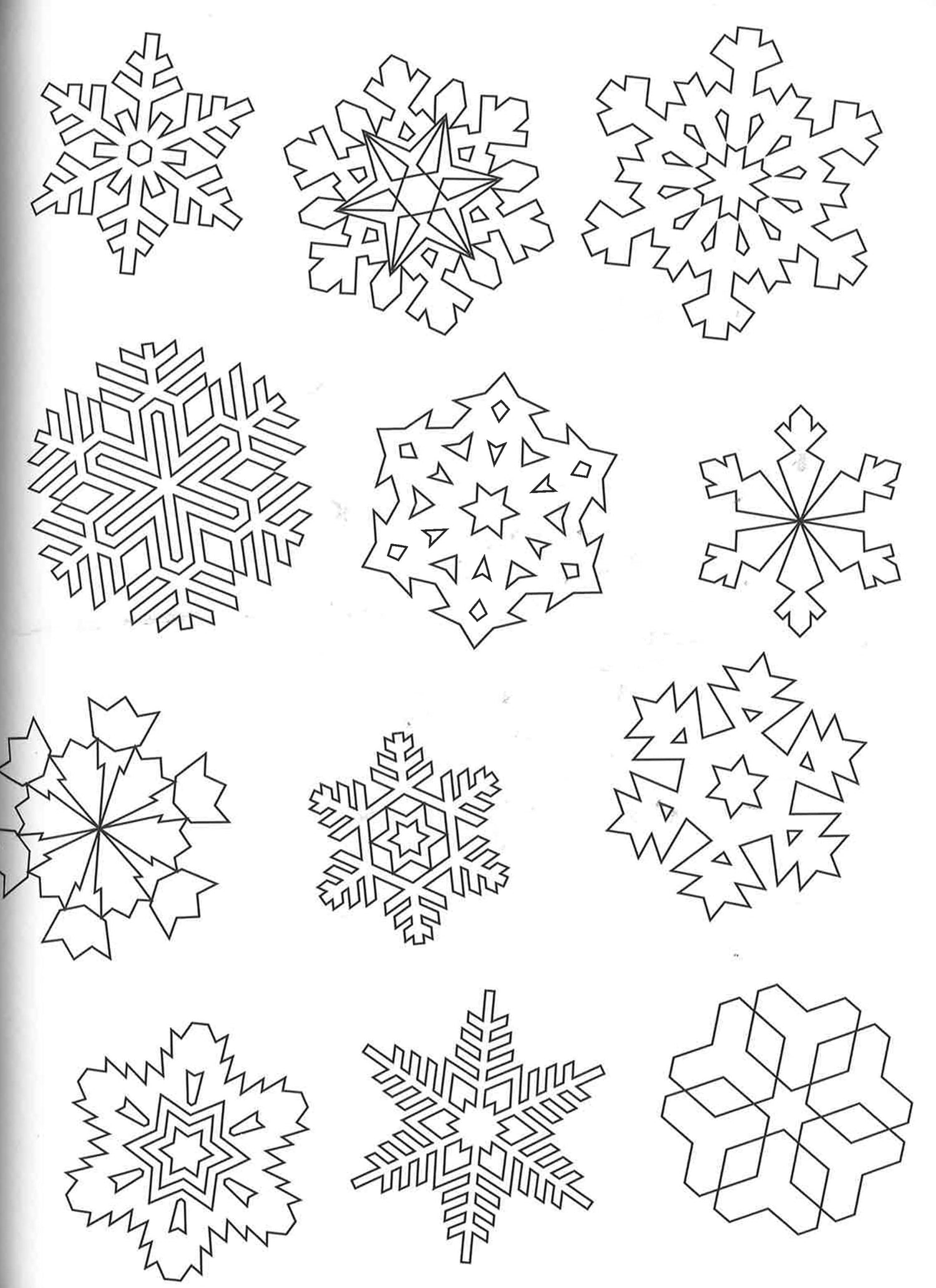 COLOUR AND CREATE: SNOWFLAKES, FROST AND CRYSTALS