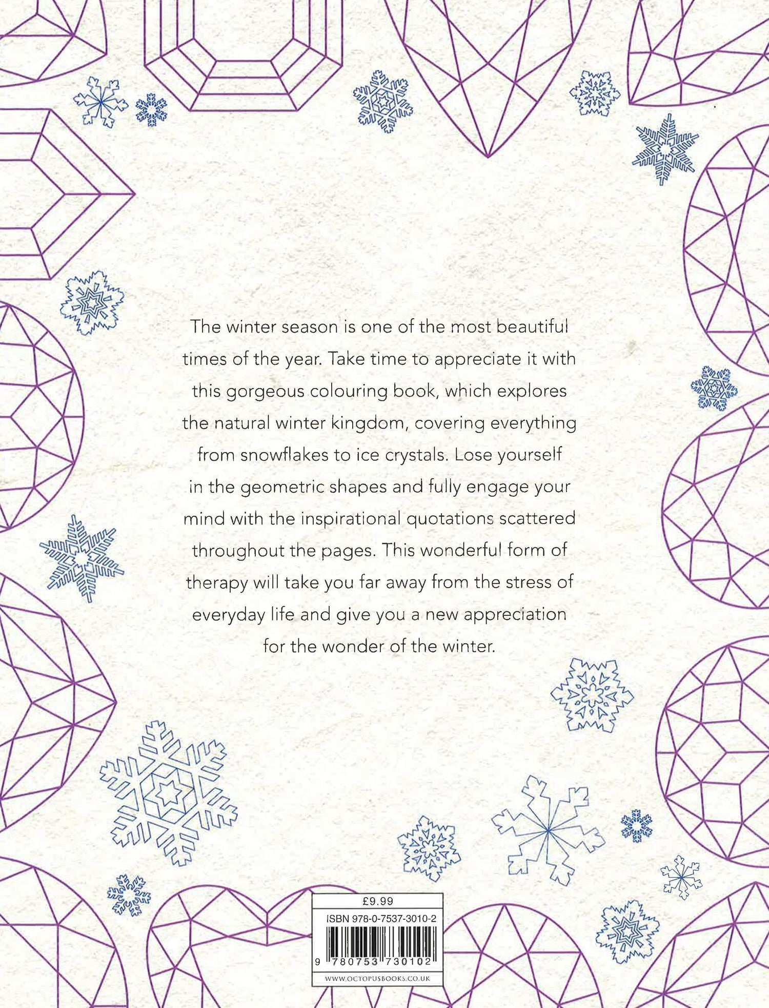 COLOUR AND CREATE: SNOWFLAKES, FROST AND CRYSTALS