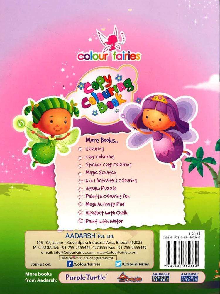 Colour Fairies Copy Colouring Book