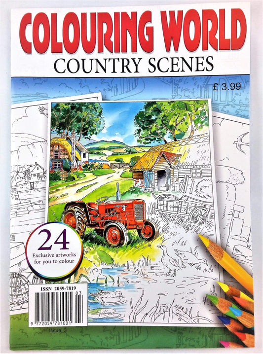 Colouring World - Country Scene