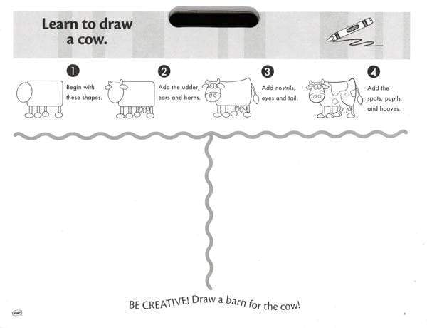 Crayola Learn To Draw Artist Pad