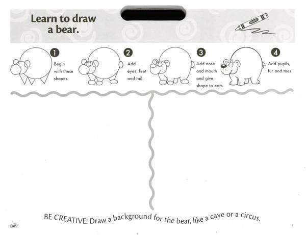 Crayola Learn To Draw Artist Pad