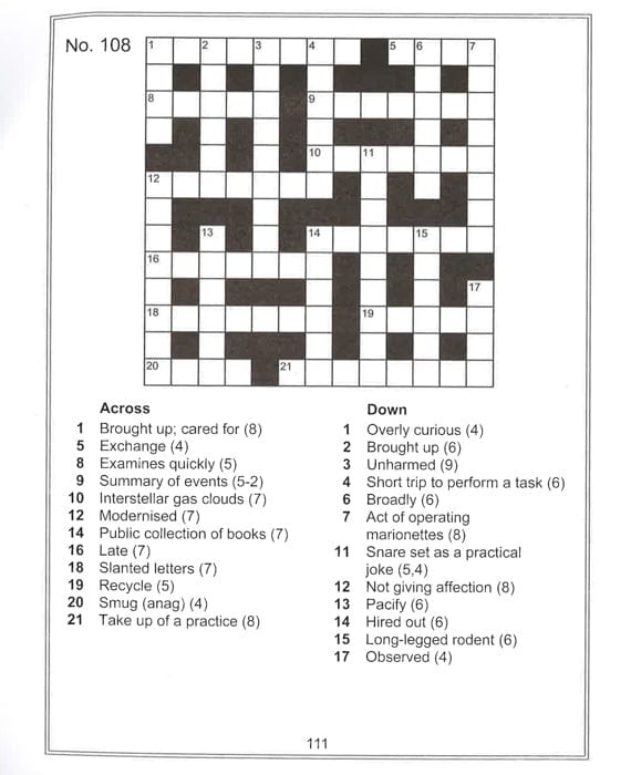 Crosswords Teaser