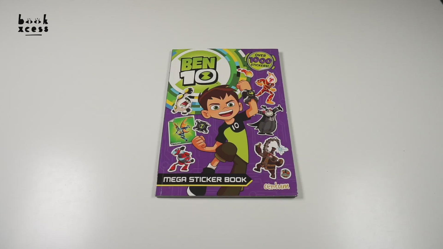 BEN 10 sticker book for kids 228 stickers Medium Removable Sticker (Pack of  1)