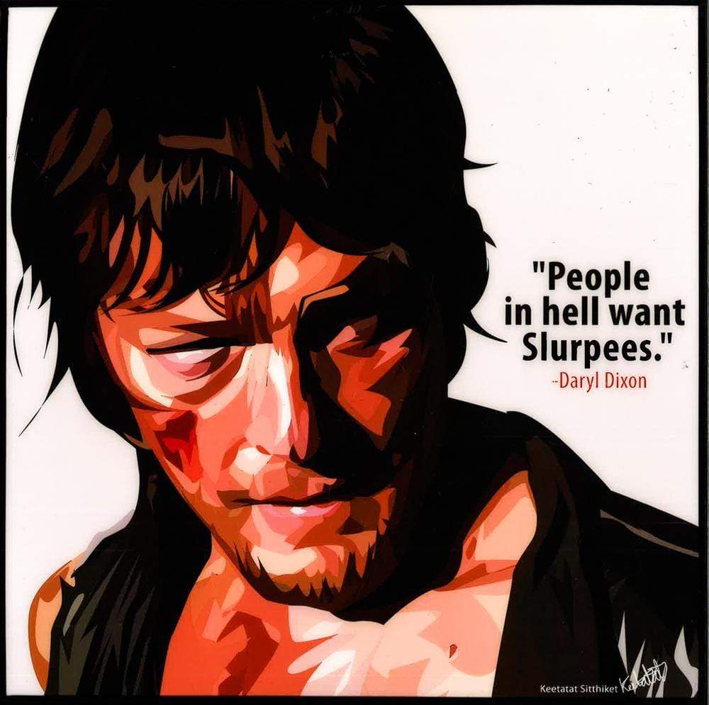 DARYL DIXON POP ART (10'X10')