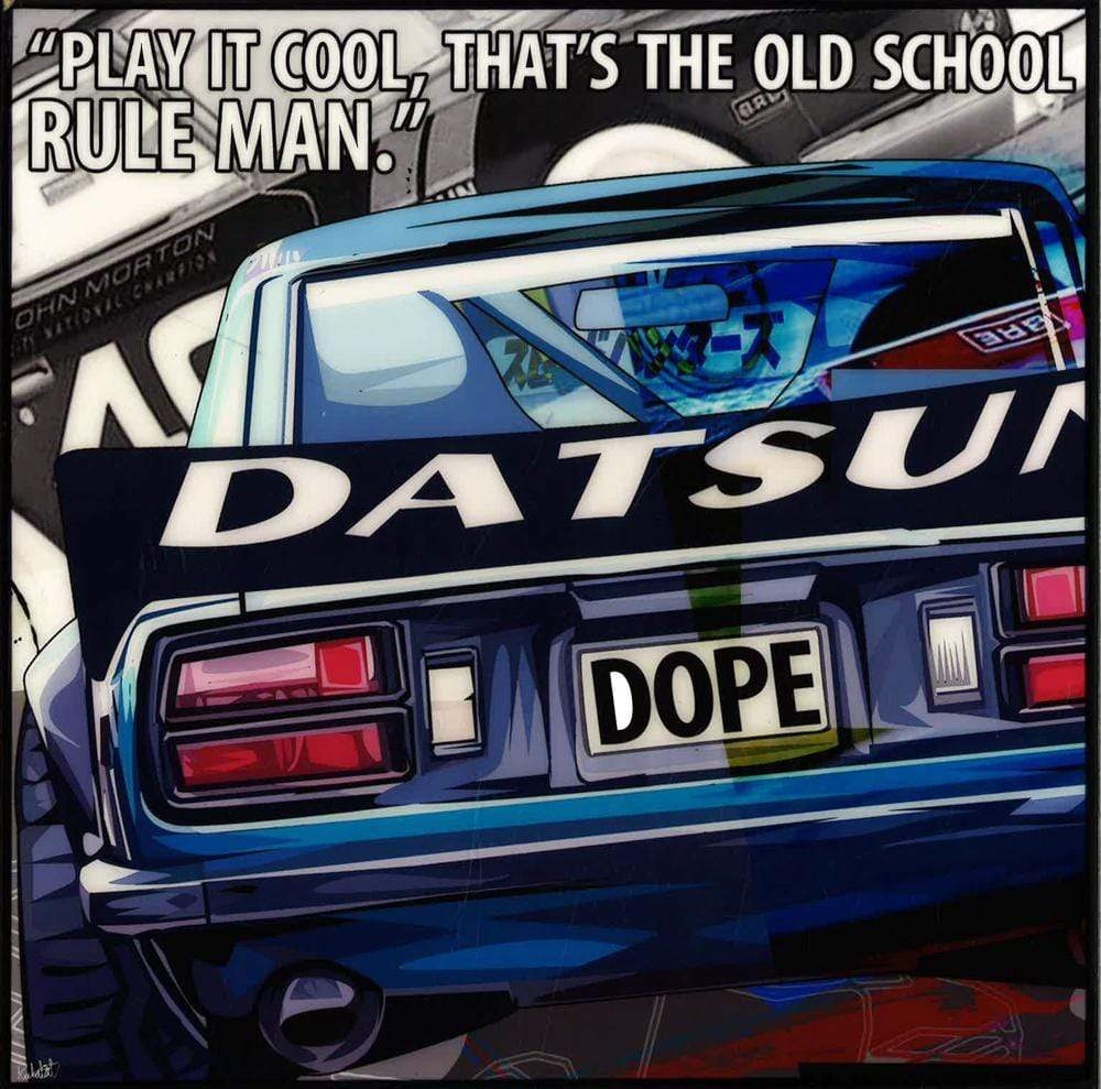 DATSUN_PLAY IT COOL POP ART (10X10)