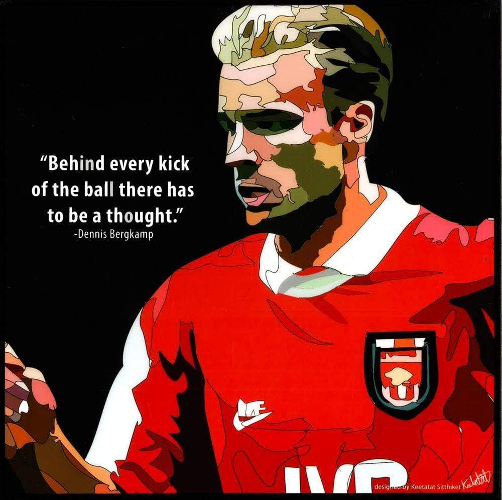 DENNIS BERGKAMP POP ART (10'X10')