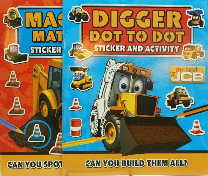 Digger Fun Time: Sticker And Activity Pack