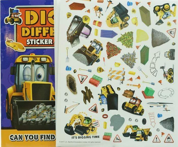 Digger Fun Time: Sticker And Activity Pack