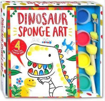 Dinosaur Sponge Art