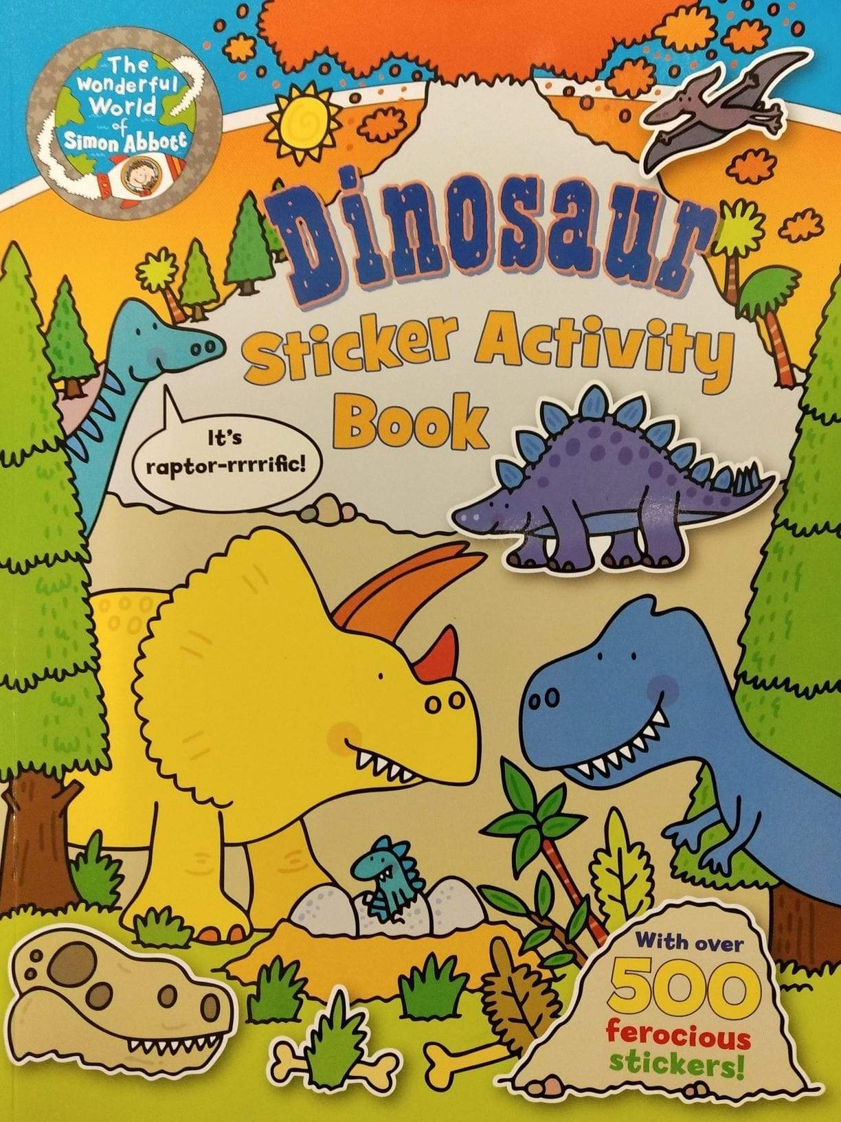 Dinosaur Sticker Activity Book