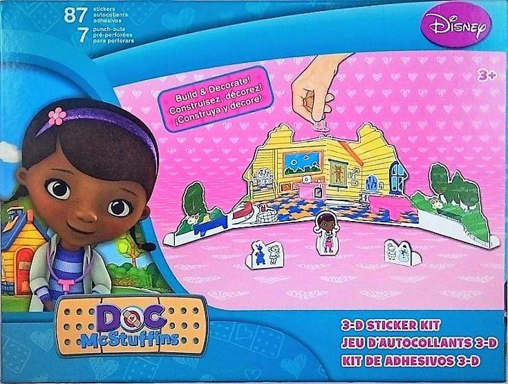 Disney Doc Mcstuffins 3D Sticker Kit