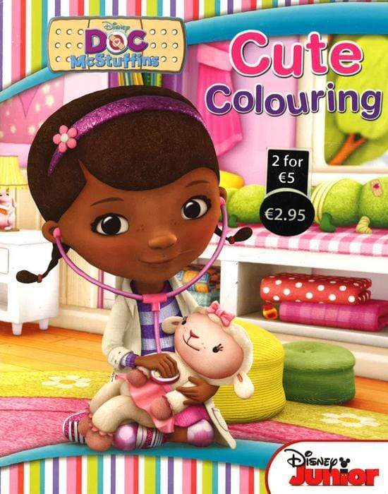 DISNEY DOC MCSTUFFINS COLOURING BOOK