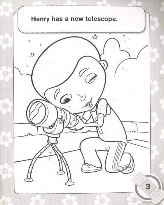 DISNEY DOC MCSTUFFINS COLOURING BOOK