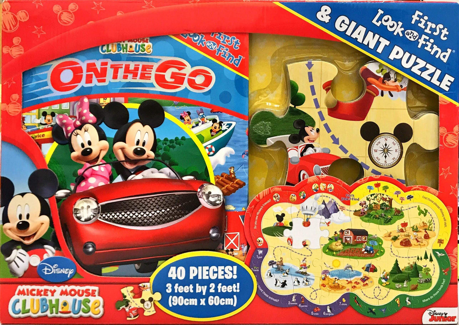 Disney Mickey Mouse Clubhouse: My First Look and Find and Giant Puzzle