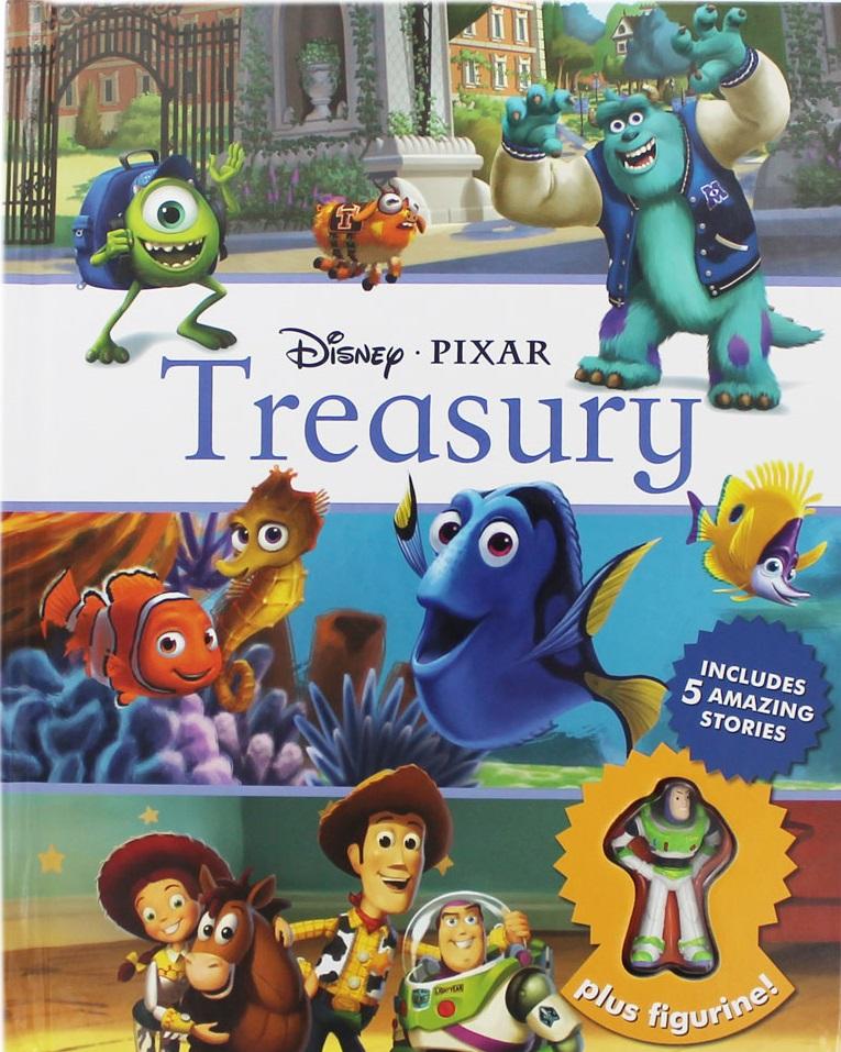 Disney Pixar Treasury: Includes 5 Amazing Stories Plus Figurine! (HB)