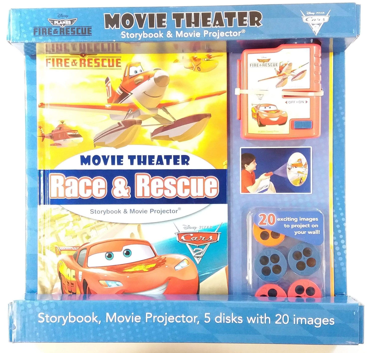 Disney Planes Fire & Rescue: Movie Theater Storybook & Movie Projector