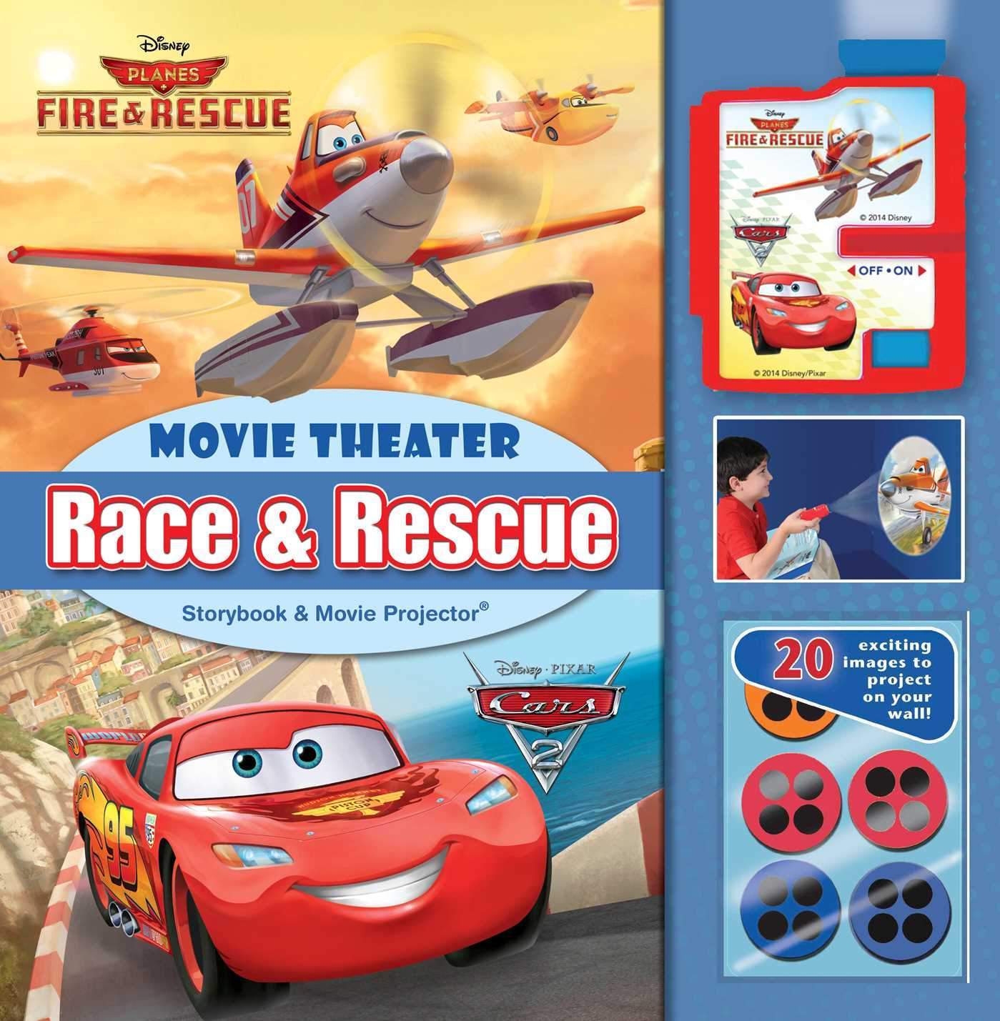 Disney Planes Fire & Rescue: Movie Theater Storybook & Movie Projector