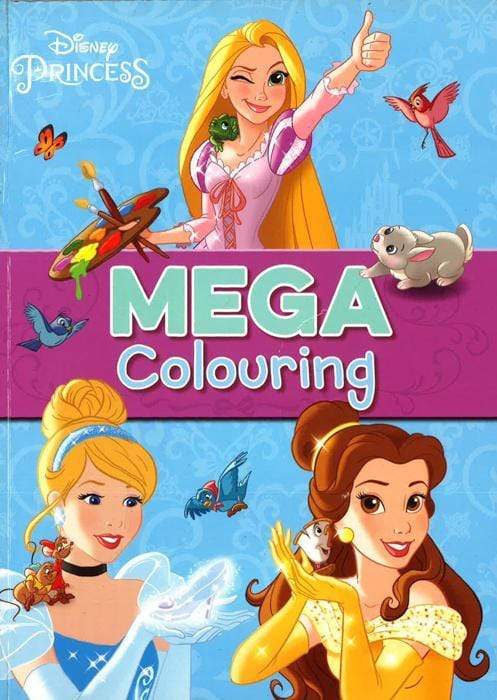 Disney Princess Mega Colouring