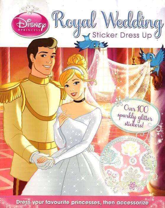 Disney Princess Royal Wedding Sticker Dress Up