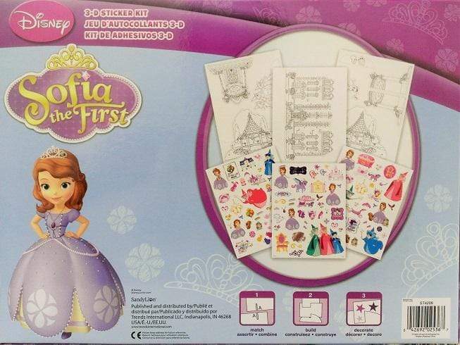 Disney Sofia The First: 3-D Sticker Kit