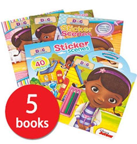 DOC MCSTUFFINS ACTIVITY BOOKS X 5 PBS S/W