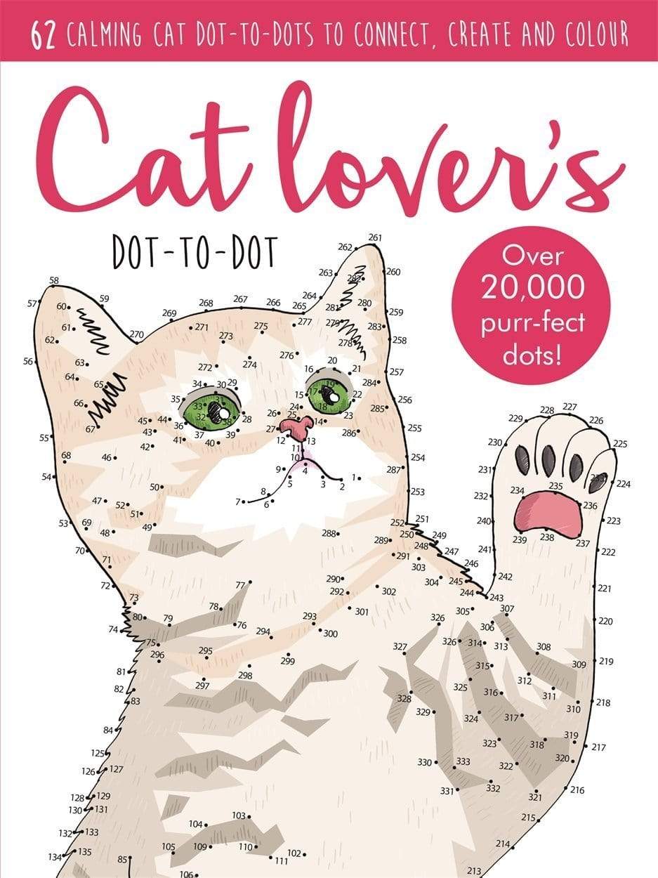 Dot-to-Dot Cute Cats