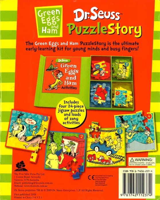 Dr Seuss Green Eggs And Ham Puzzlestory