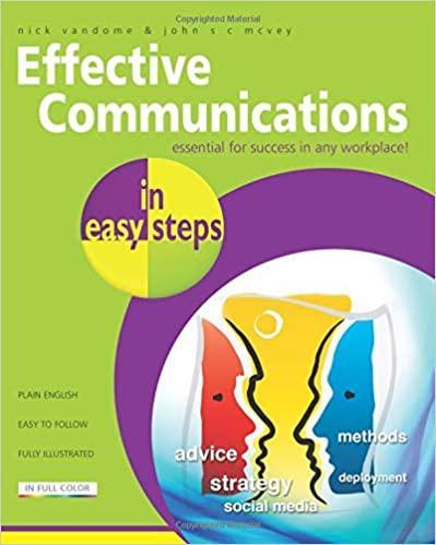 Effective Communications In Easy Steps