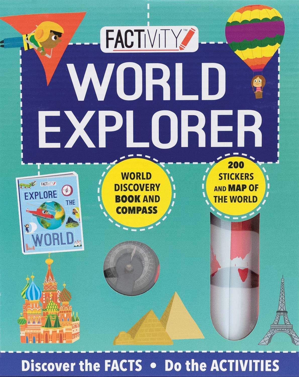 Factivity: World Explorer - Discover The Facts, Do The Activities