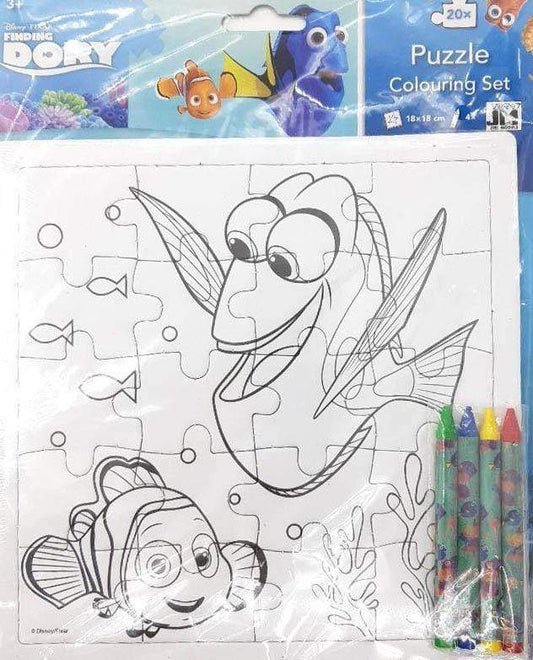 Finding Dory: Puzzle Colouring Set