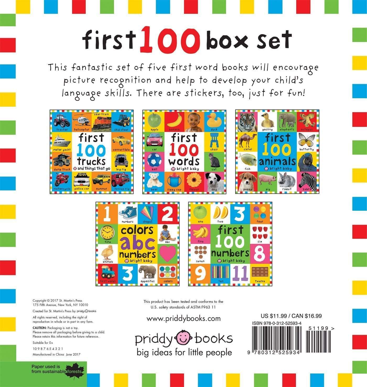 First 100 Box Set (5 Books)