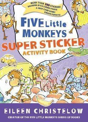 Five Little Monkeys Super Sticker Activity Book