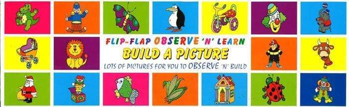 Flip-Flap Observe 'N' Learn - Build A Picture