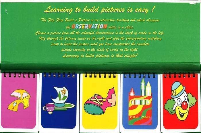 Flip-Flap Observe 'N' Learn - Build A Picture