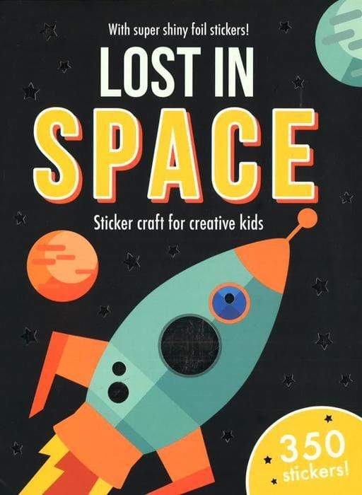 Foil Art Lost In Space: Mess-Free Foil Craft For Creative Kids!