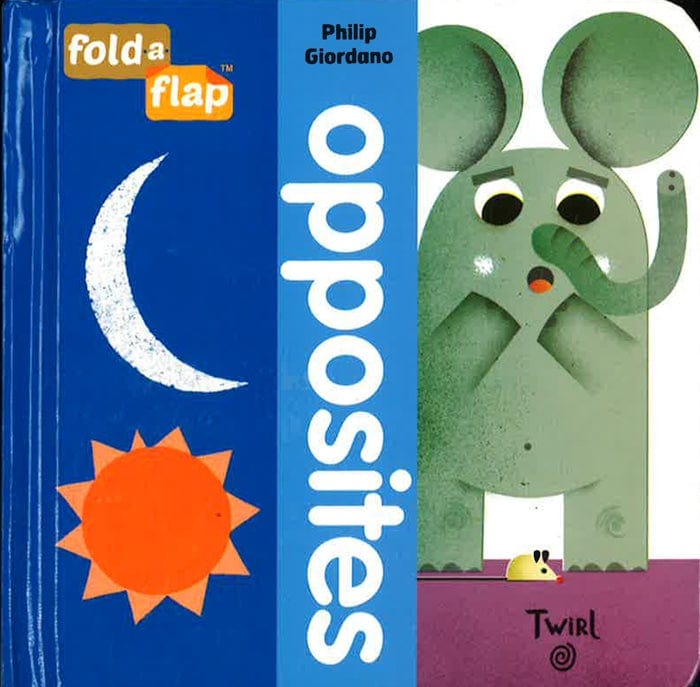 Fold-A-Flap: Opposites