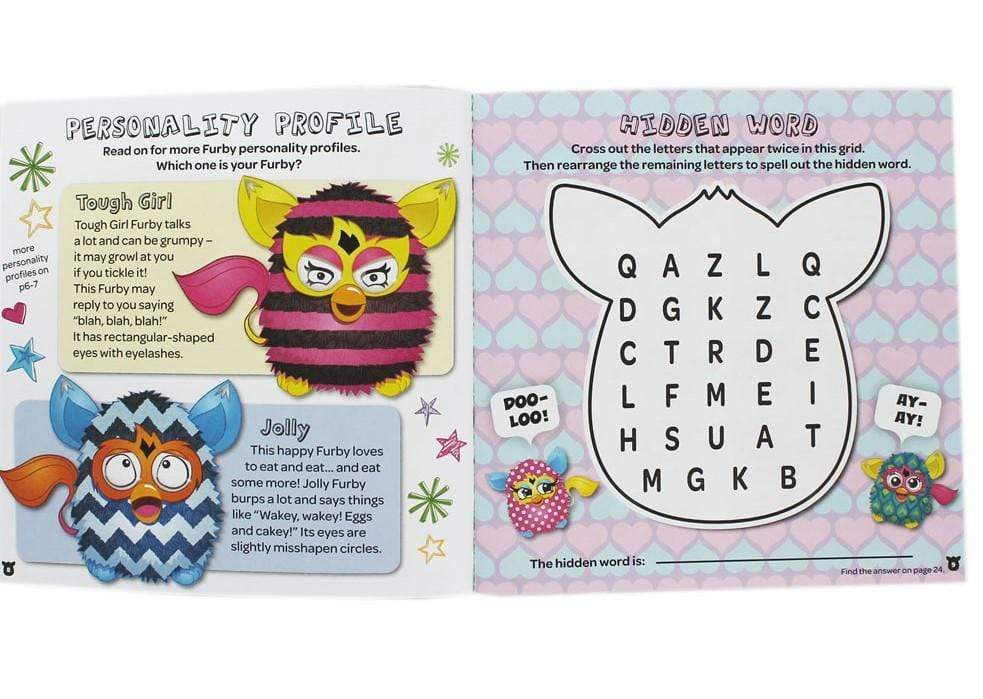 Furby Book And Jigsaw Set