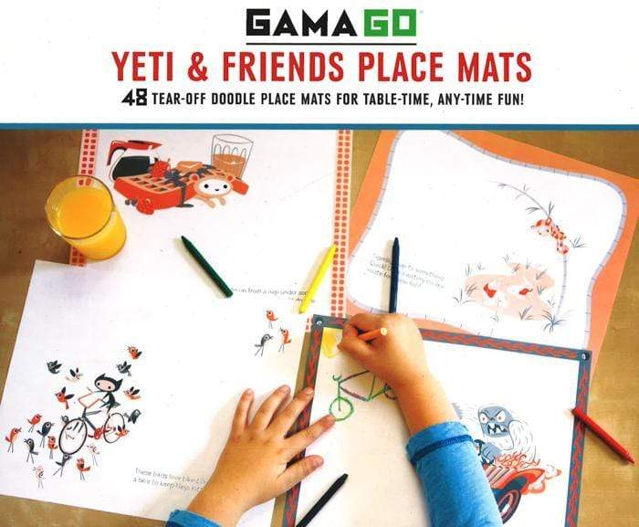 Gamago: Yeti And Friends Place Mats