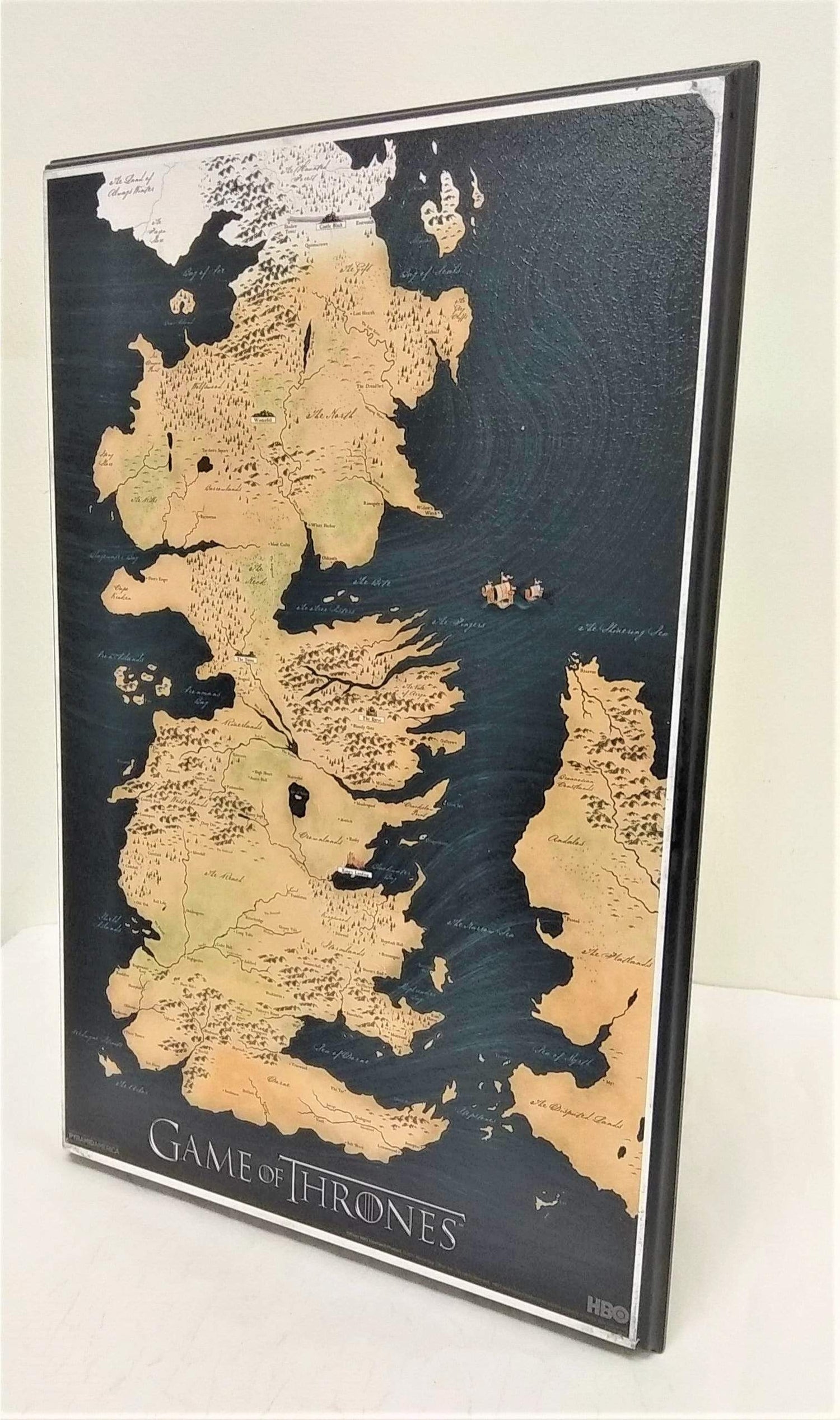 Game of Thrones - Map (Plaque 11x17)