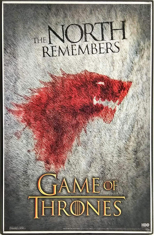 Game of Thrones -  The North Remembers (Plaque 11x17)