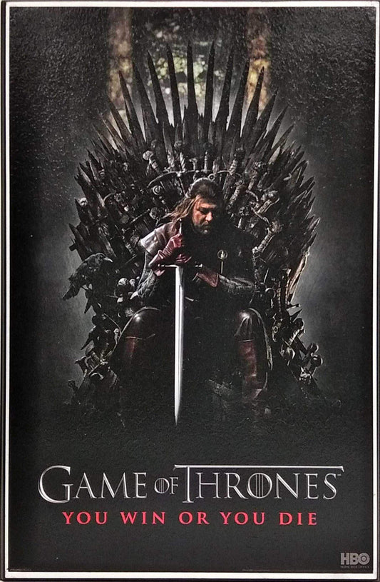 Game of Thrones - You Win or You Die (Plaque 11x17)