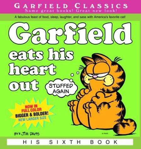 Garfield Eats His Heart Out - His 6th Book